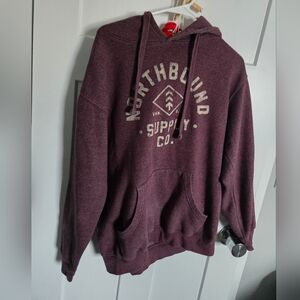 Northbound Supply Co Womens Burgundy Sweater